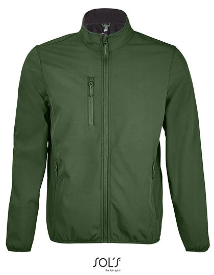Men´s Softshell Jacket Radian in Forest Green, Größe 4XL