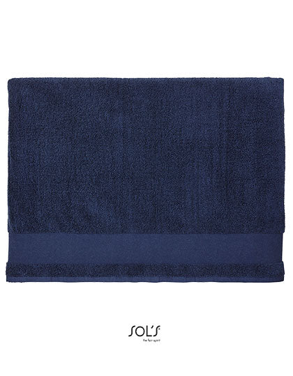 Bath Sheet Peninsula 100 in French Navy, Größe 100 x 150 cm