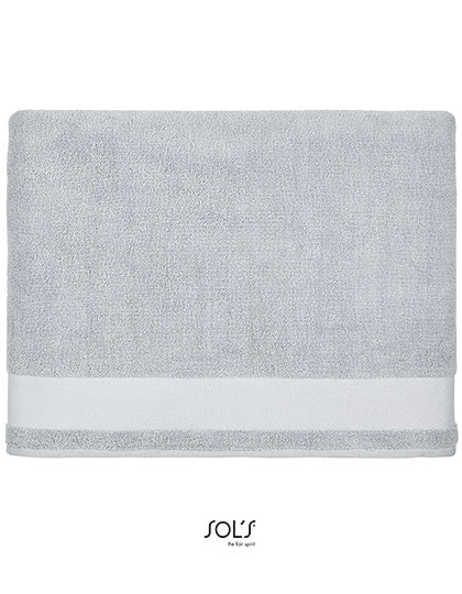 Bath Sheet Peninsula 100 in Pure Grey, Größe 100 x 150 cm