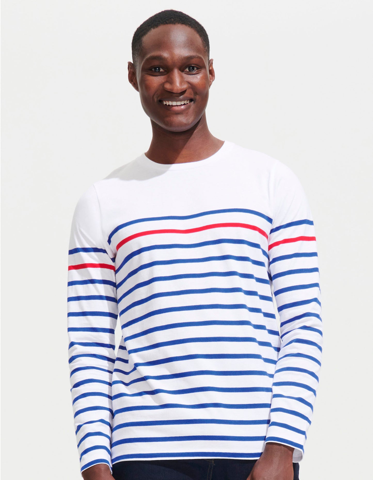 Men´s Long Sleeve Striped T-Shirt Matelot