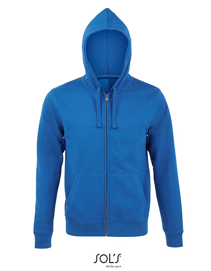 Men´s Zip Hoodie Spike in Royal Blue 241, Größe 3XL