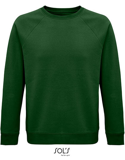 Unisex Space Sweatshirt in Bottle Green, Größe 3XL