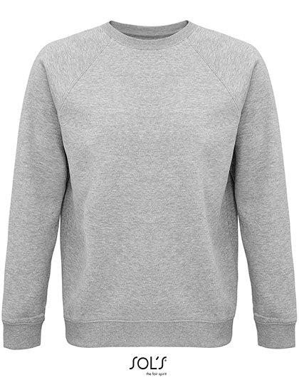 Unisex Space Sweatshirt in Grey Melange, Größe 3XL