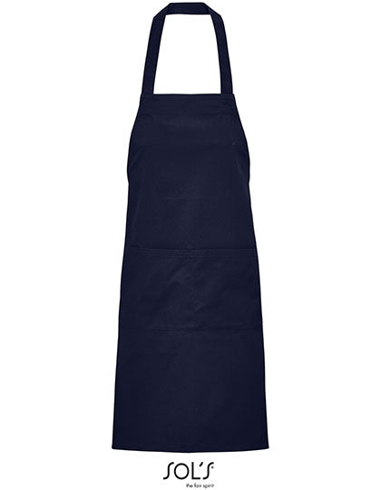 Unisex Gamma Apron in Navy, Größe 90 x 75 cm