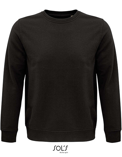 Unisex Comet Sweatshirt in Deep Charcoal Grey (Solid), Größe 4XL