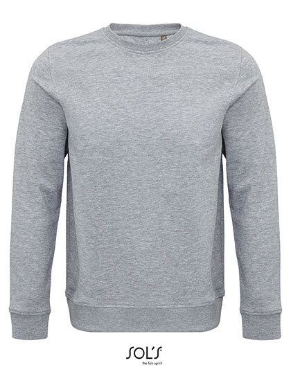 Unisex Comet Sweatshirt in Grey Melange, Größe 4XL