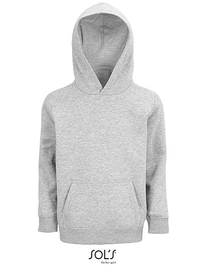 Kids´ Stellar Sweatshirt in Grey Melange, Größe 12 years (142/152)