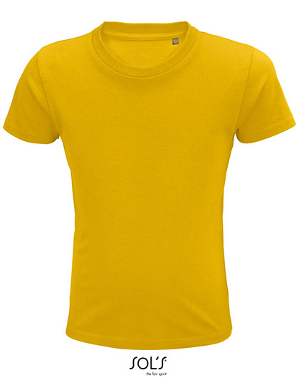 Kids´ Pioneer T-Shirt in Gold, Größe 12 years (142/152)