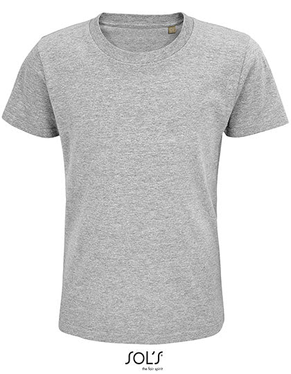 Kids´ Pioneer T-Shirt in Grey Melange, Größe 12 years (142/152)