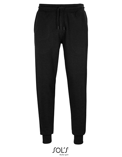 Unisex Jumbo Fleece Jog Pants in Black, Größe 3XL