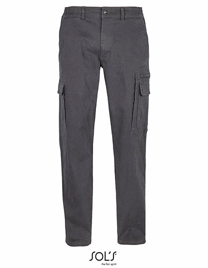 Men´s Docker Pants in Dark Grey (Solid), Größe 64