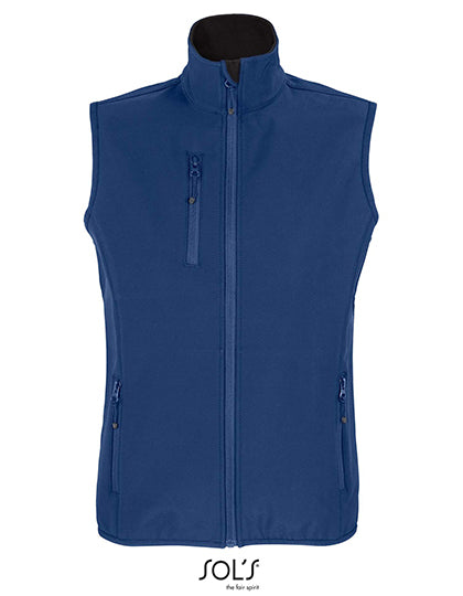 Women´s Falcon Zipped Softshell Bodywarmer in Abyss Blue, Größe 3XL