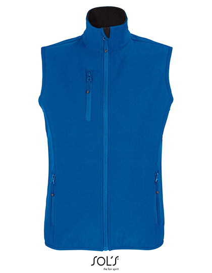 Women´s Falcon Zipped Softshell Bodywarmer in Royal Blue 241, Größe 3XL