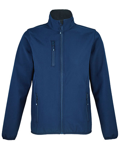 Women´s Falcon Zipped Softshell Jacket in Abyss Blue, Größe 3XL