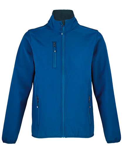 Women´s Falcon Zipped Softshell Jacket in Royal Blue 241, Größe 3XL