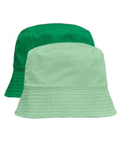 Unisex Nylon Bucket Hat in Spring Green, Größe M/L