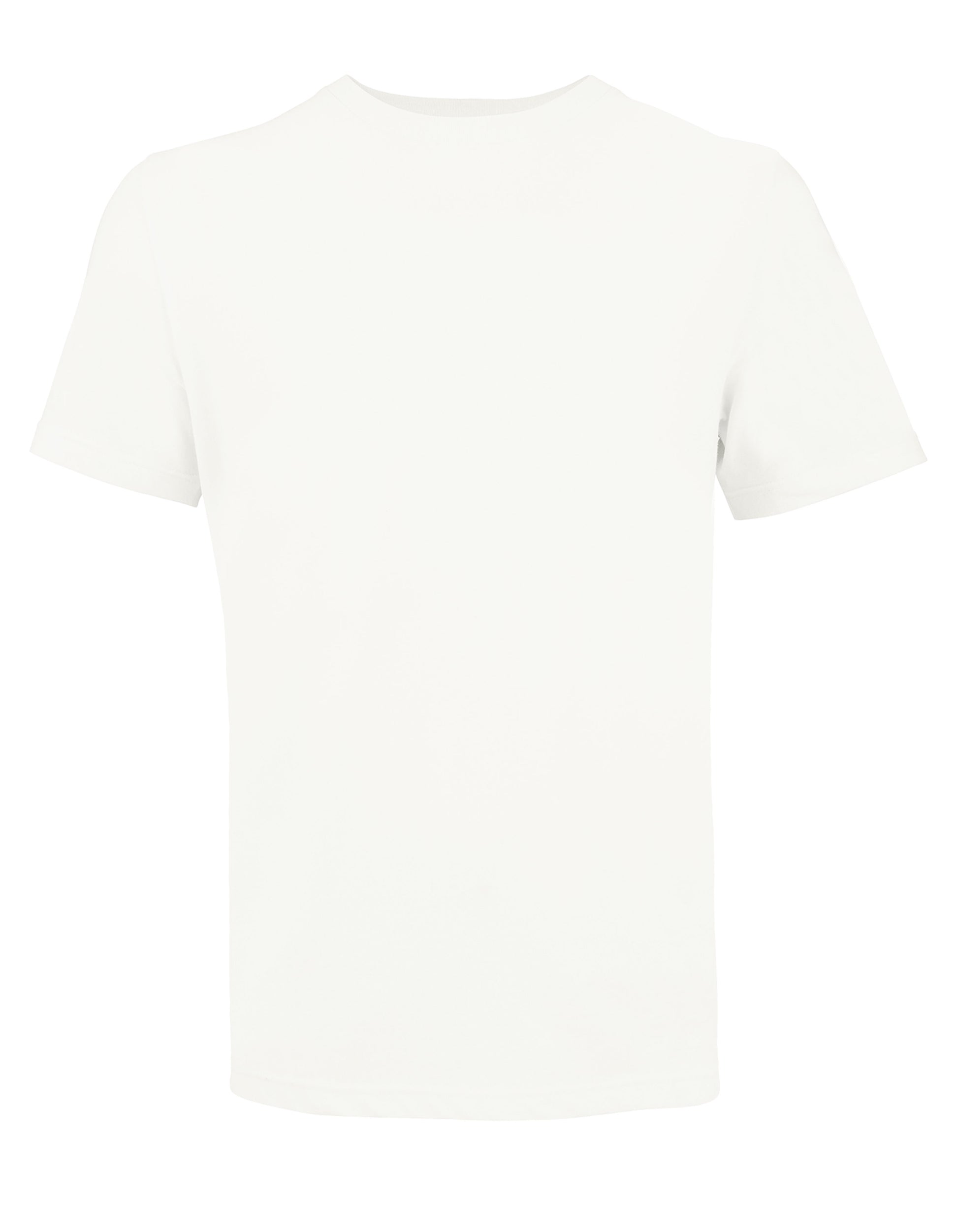 Unisex Round Neck T-Shirt Tuner in Absolute White, Größe 5XL