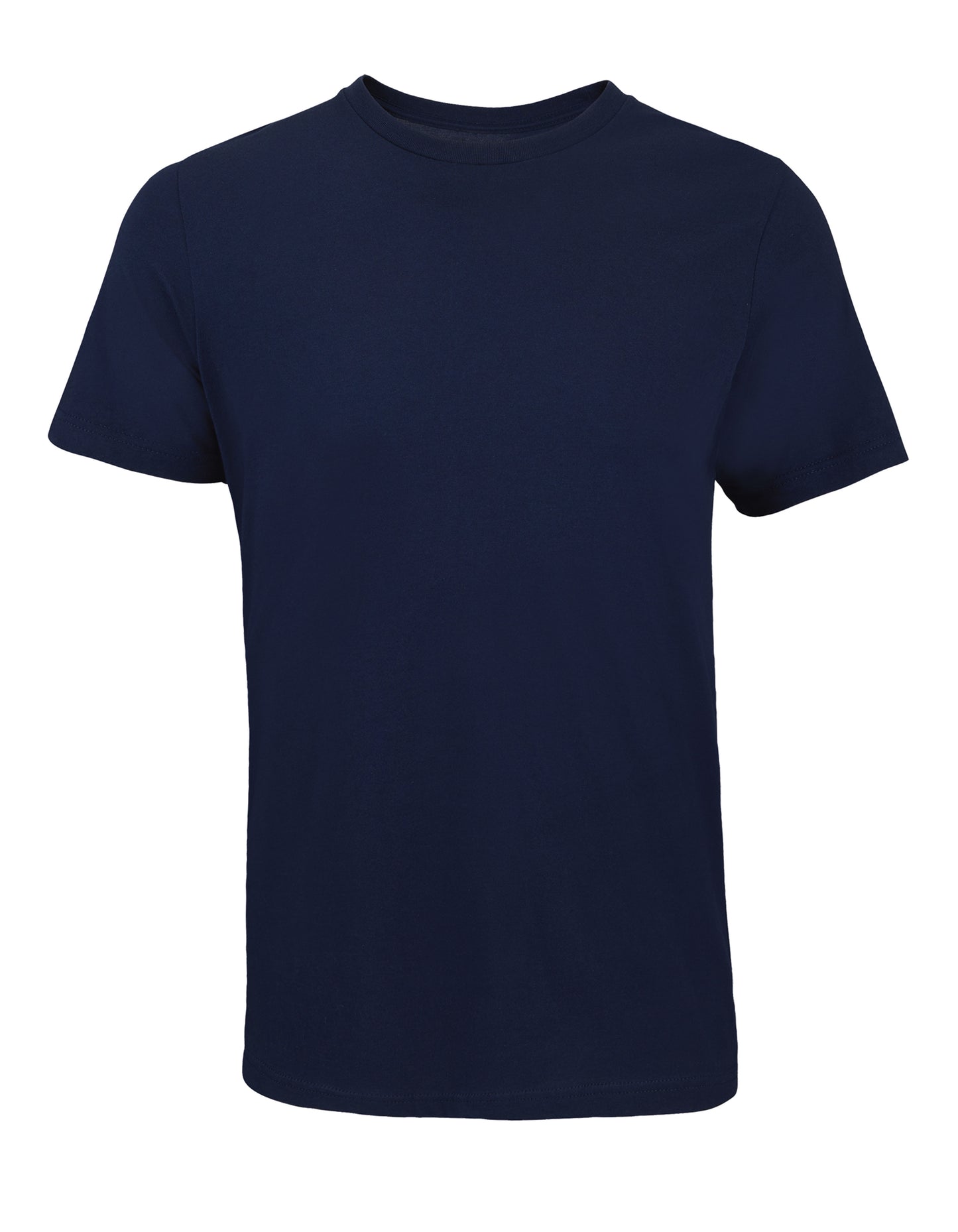 Unisex Round Neck T-Shirt Tuner in French Navy, Größe 5XL