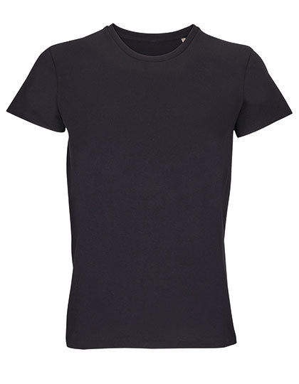 Unisex Recycled T-Shirt Re Crusader in Deep Black, Größe 4XL