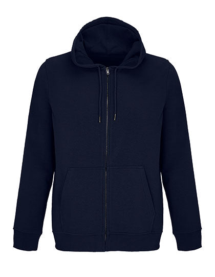 Unisex Full-Zip Hoodie Calipso in French Navy, Größe 3XL