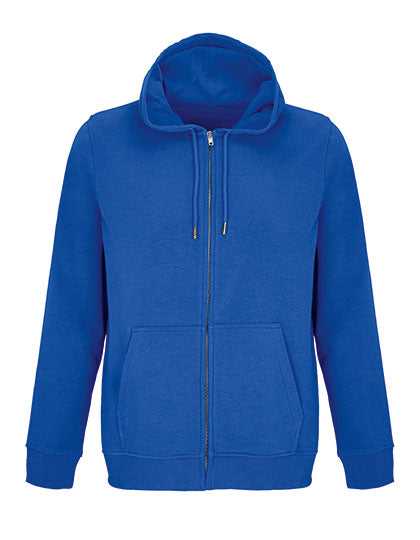Unisex Full-Zip Hoodie Calipso in Royal Blue 241, Größe 3XL
