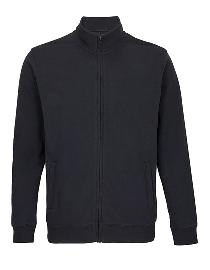 Unisex Full-Zip Jacket Cooper in Black, Größe 4XL