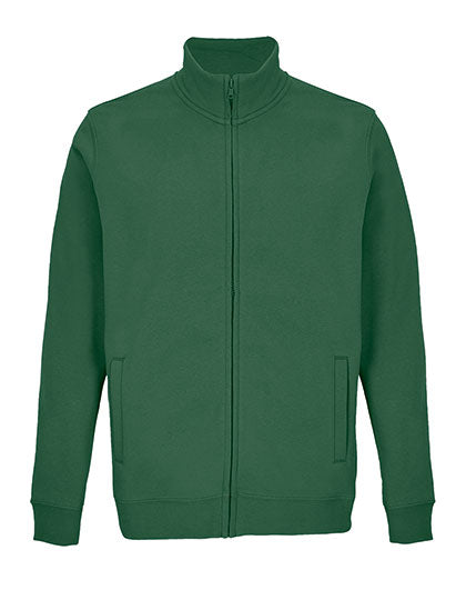 Unisex Full-Zip Jacket Cooper in Bottle Green, Größe 4XL