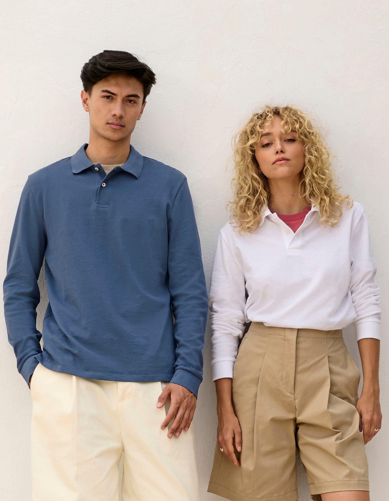 Unisex Pacific Polo Shirt Longsleeve