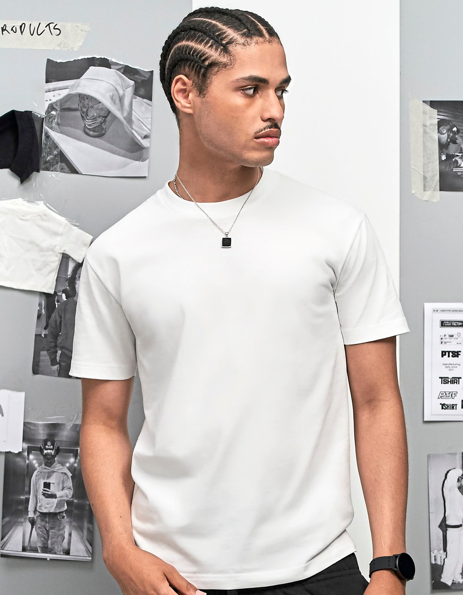 Unisex Vintage Open-End T-Shirt Cliff