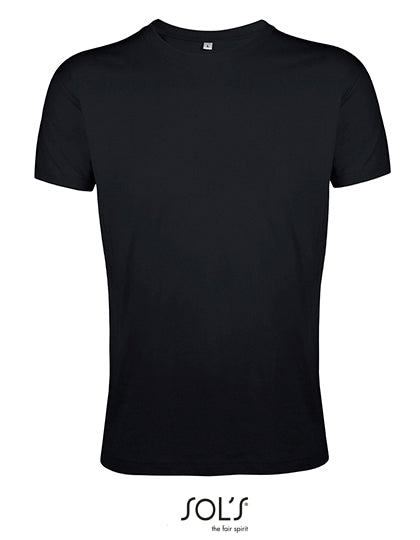 Regent Fit T-Shirt in Deep Black, Größe XXL