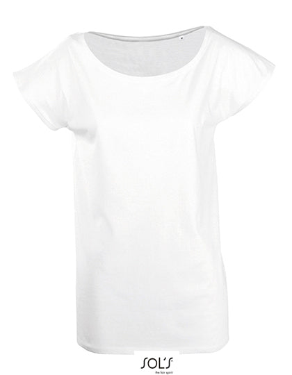 Women´s T-Shirt Marylin in White, Größe XXL