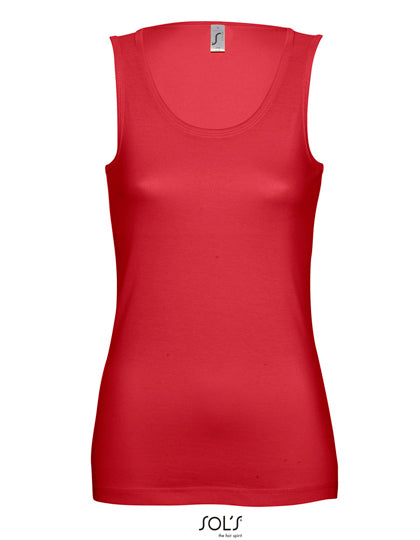 Women´s Tank Top Jane in Red, Größe XL
