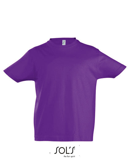 Kids´ Imperial T-Shirt in Dark Purple, Größe 12 years (142/152)