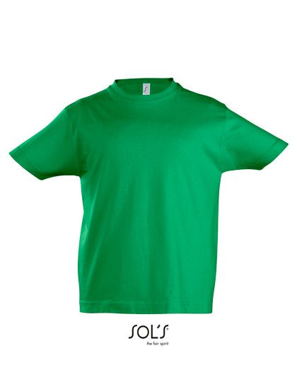 Kids´ Imperial T-Shirt in Kelly Green, Größe 12 years (142/152)