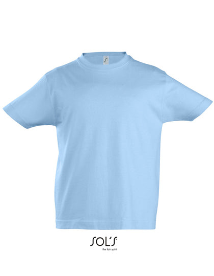 Kids´ Imperial T-Shirt in Sky Blue, Größe 12 years (142/152)