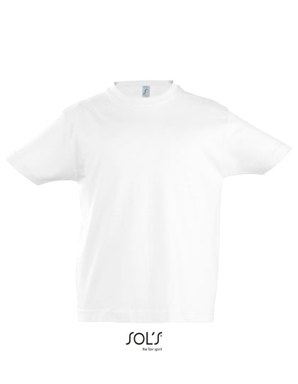 Kids´ Imperial T-Shirt in White, Größe 12 years (142/152)