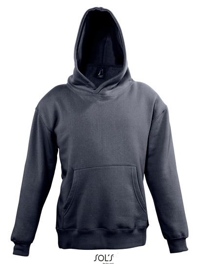 Kids´ Hooded Sweat Slam in Navy, Größe 12 years (142/152)