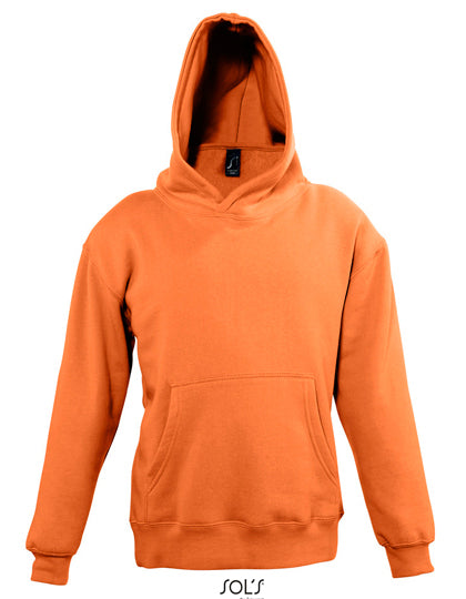 Kids´ Hooded Sweat Slam in Orange, Größe 12 years (142/152)