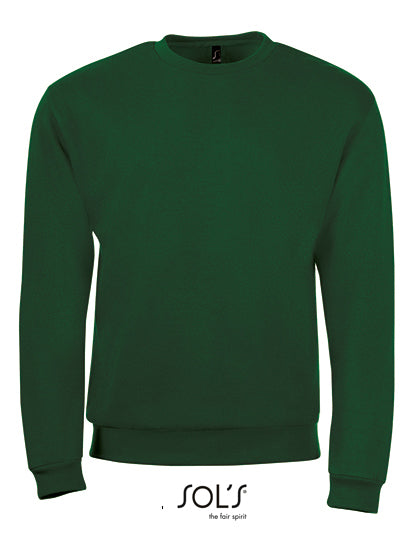 Men´s Spider Round-Neck Sweatshirt in Bottle Green, Größe 3XL