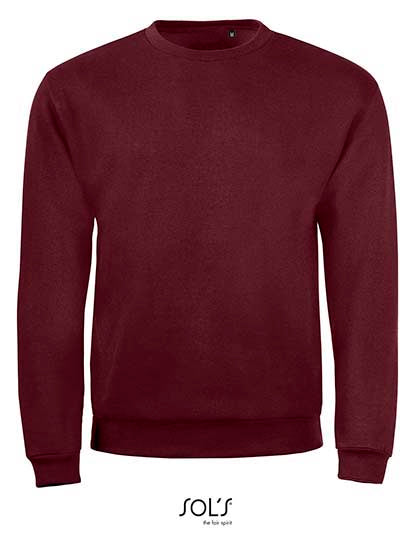 Men´s Spider Round-Neck Sweatshirt in Oxblood, Größe 3XL