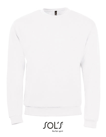Men´s Spider Round-Neck Sweatshirt in White, Größe 3XL