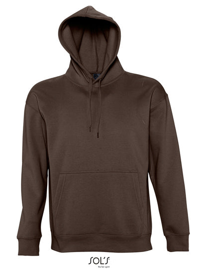 Hooded-Sweater Slam in Chocolate, Größe XXL