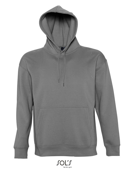 Hooded-Sweater Slam in Dark Grey (Solid), Größe XXL