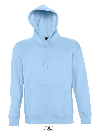 Hooded-Sweater Slam in Sky Blue, Größe XXL