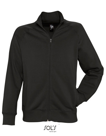 Men´s Zipped Jacket Sundae in Black, Größe XXL