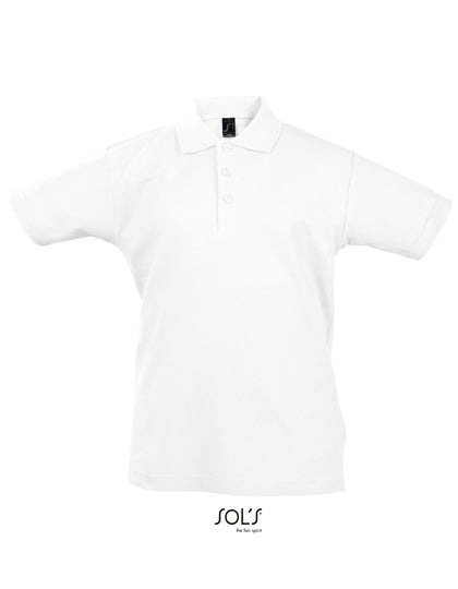 Kids´ Summer Polo II in White, Größe 12 years (142/152)
