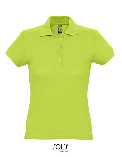 Women´s Polo Passion in Apple Green, Größe XXL
