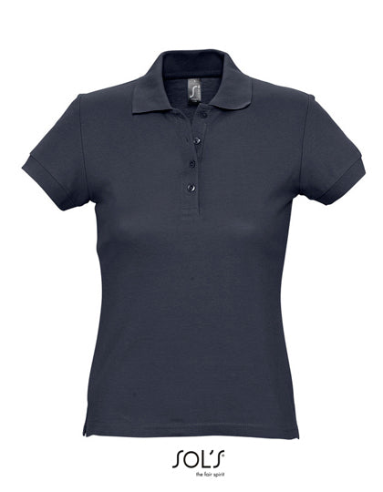 Women´s Polo Passion in Navy, Größe XXL