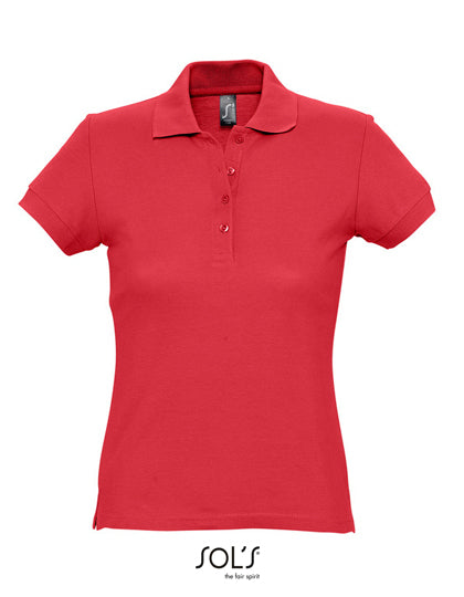 Women´s Polo Passion in Red, Größe XXL