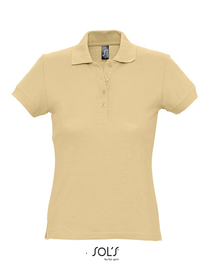 Women´s Polo Passion in Sand, Größe XXL